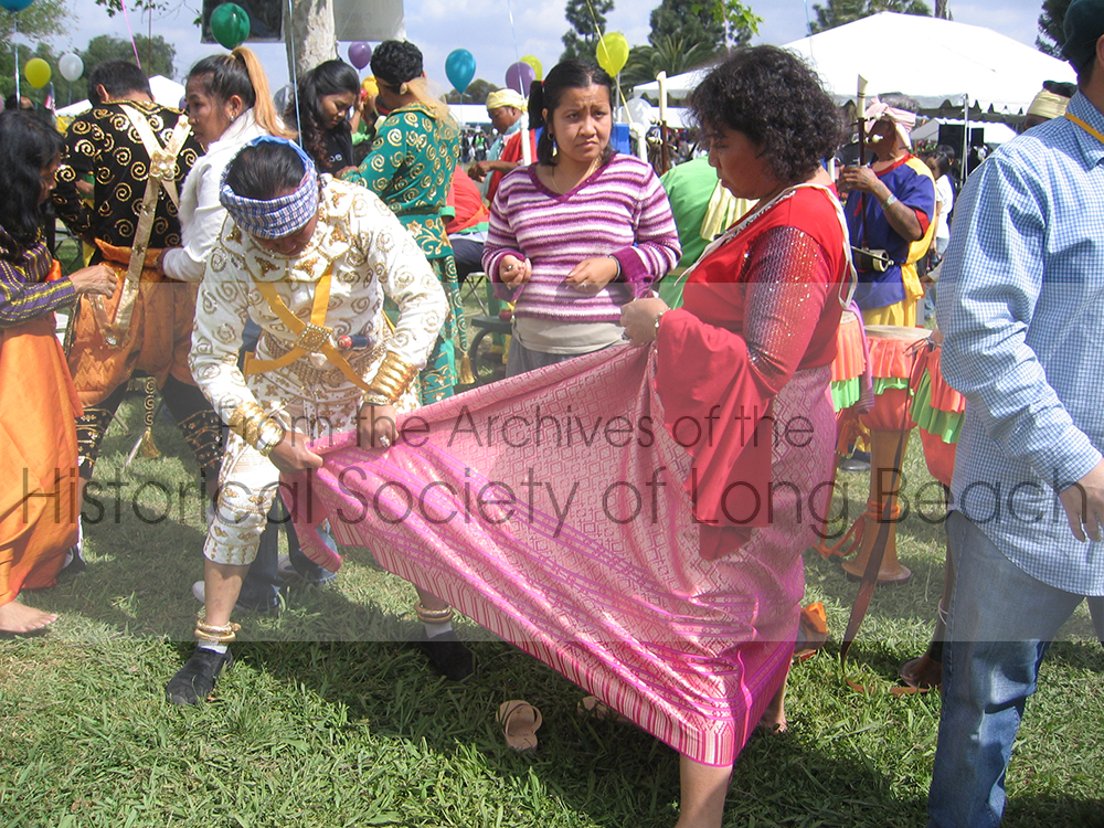 Getting Dressed for Cambodian New Year Historical Society of Long Beach