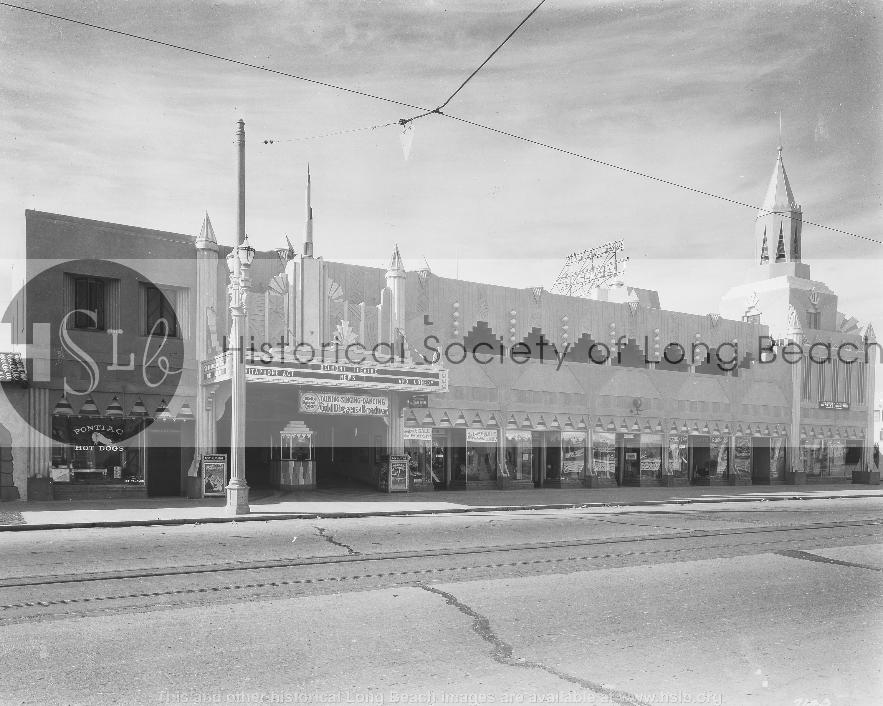 Belmont Theatre 1930 Historical Society Of Long Beach