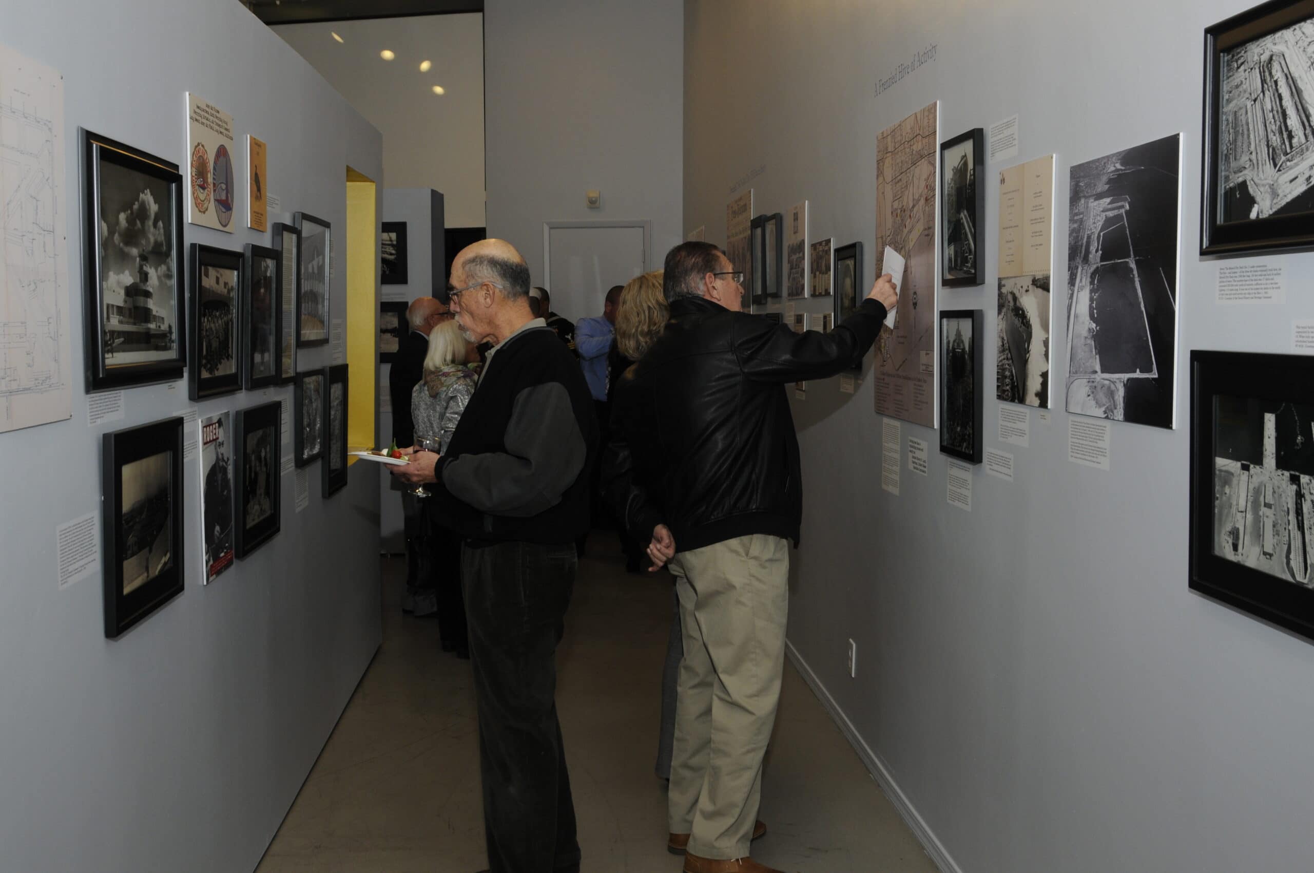 Pearl Harbor Opening Reception historical photographs