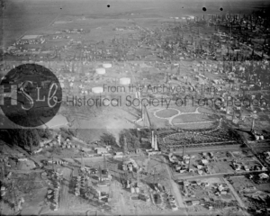 Signal Hill area with Sunnyside Cemetery, c. 1926