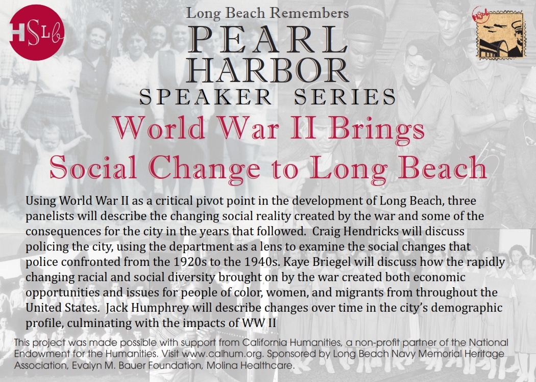 Long beach remembers pearl harbor speaker series