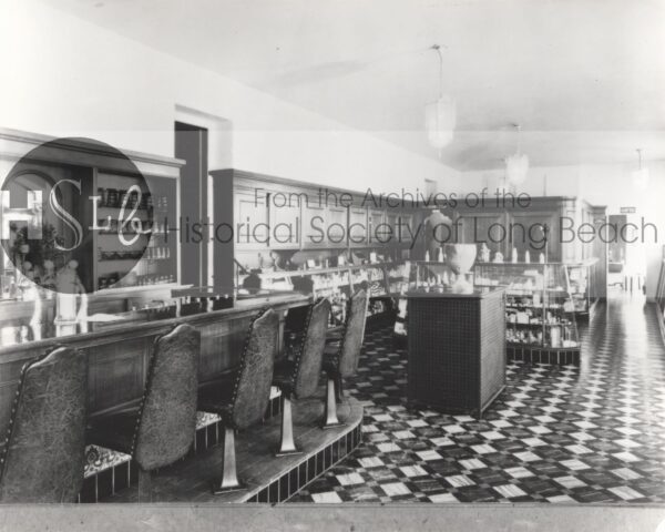 Long beach bar and restaurant vintage