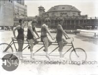 HSLB women on bike at the pike