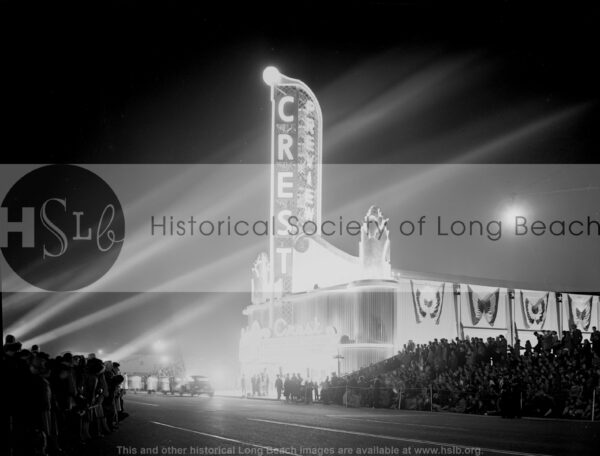 Crest Theatre opening, 1947