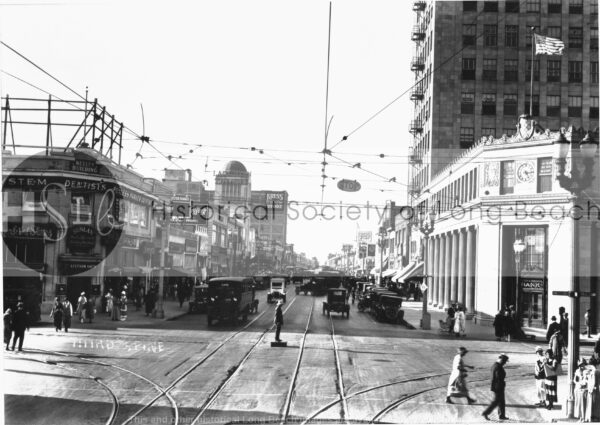 Pine Ave. & Third, 1925