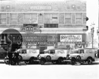 Reliable radio trucks vintage photograph