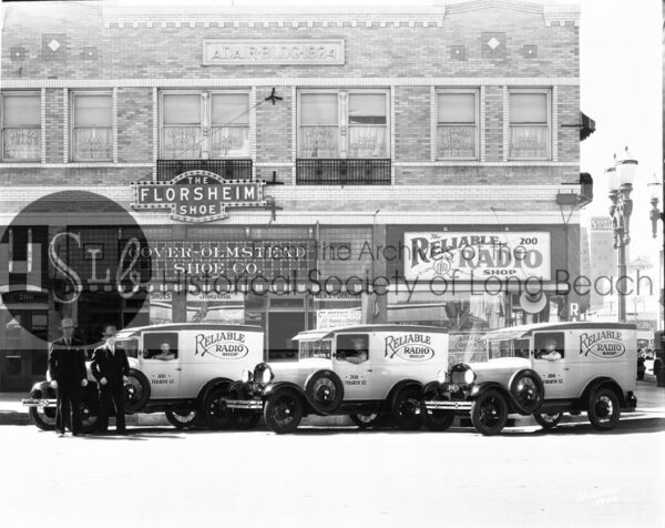 Reliable radio trucks vintage photograph