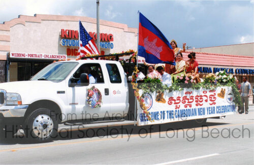The Cambodian Association of America Parade Float - Historical Society