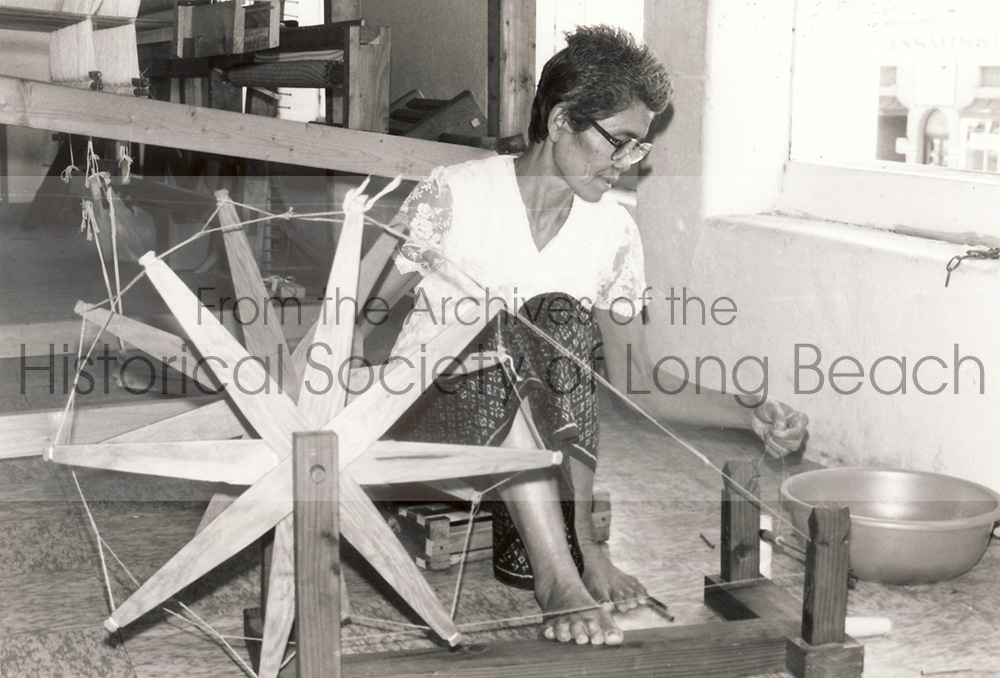 As part of a cultural revitalization project, Cambodian weavers were sponsored to teach and produce traditional textiles as part of the Arts of Aspara programming through United Cambodian Community, Inc.