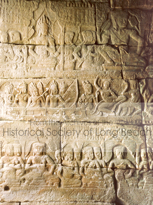 On the walls of Angkor Wat are bas-reliefs that vividly portray scenes from everyday life, ceremonial practices, and agricultural activities. The intricate carvings and craftsmanship are what makes Angkor Wat an architectural wonder with significance to the cultural history of Cambodians.