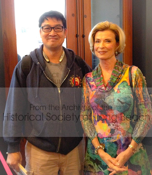 Clark Tang with Linda Emory Lee, Bruce Lee’s widow, at a gathering in Seattle, WA, where Lee lived for many years and had a martial arts school. 2014.
