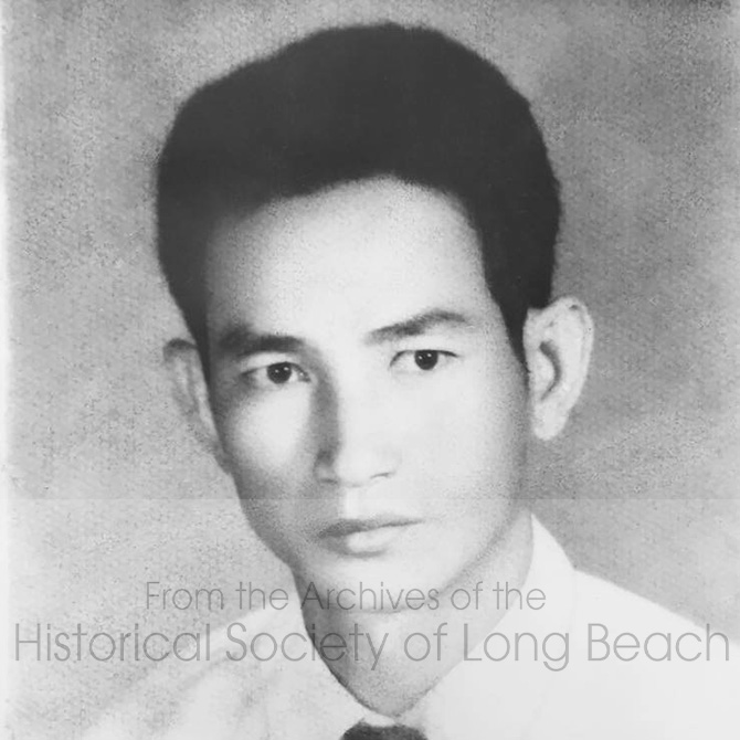 Portrait of Clark Tang’s father, Chea Pen, Phnom Penh c. 1960.