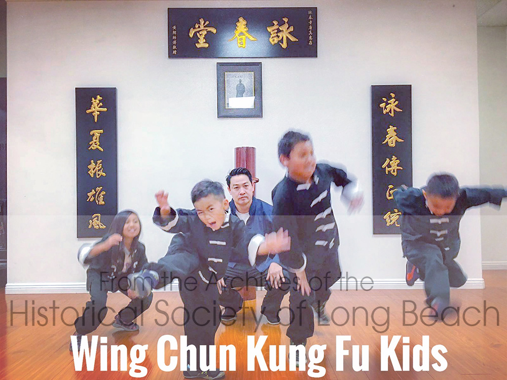 Clark Tang founded Wing Chun martial arts school in Signal Hill, CA in 2012. The school was also a temple and open to children and adults. It was in operation for about 10 years. Photo taken in 2014.