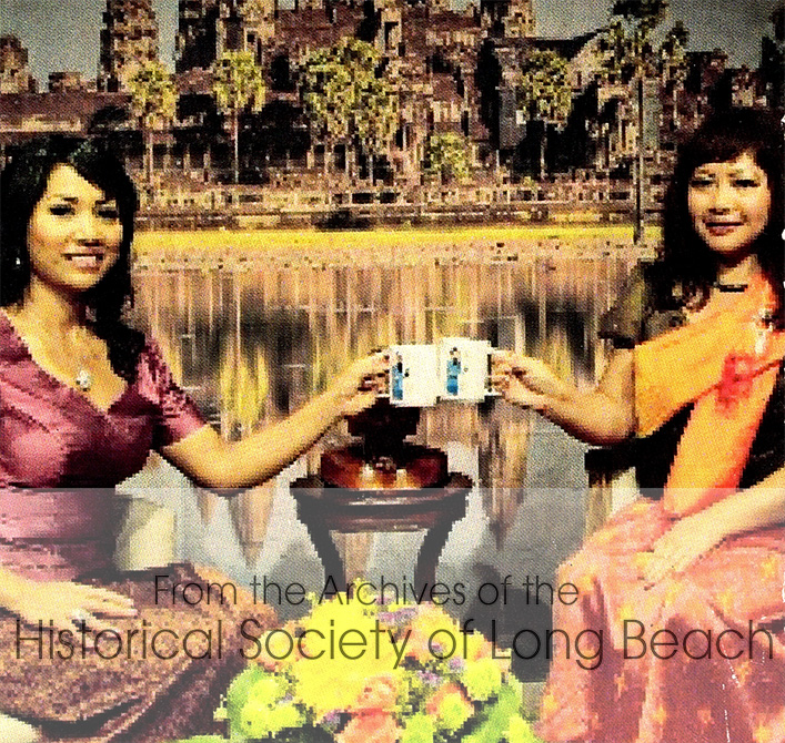 Danielle Khim (R) with Nancy Lee on her talk show at Mark Twain Branch Library in Long Beach, CA 2016. At this time Danielle was moving into volunteer work as part of her journey to self-realization and reconnecting with the Cambodian community. She feels a strong commitment to the community.