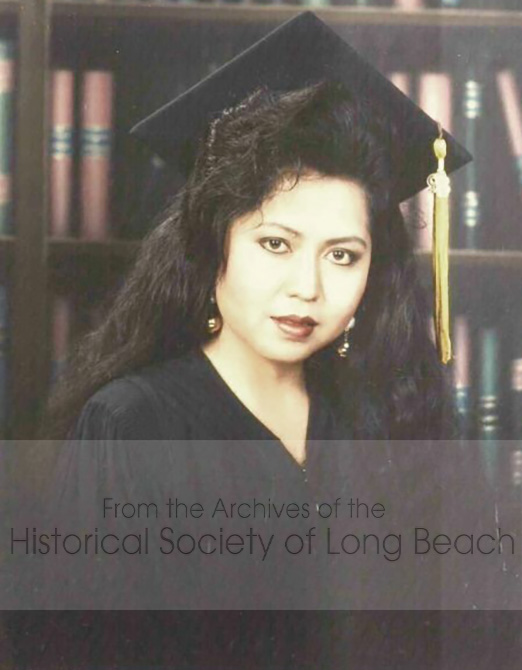Janet Vanniroth when she graduated from California State University Long Beach with a B.S. in Finance, 1993.