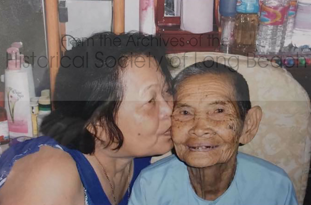 Janet Vannaroth’s mother, Vannsath Nguon (L) and Janet’s grandmother, Sem Som (R), Phnom Penh, Cambodia, 2007. Janet was very close to her grandmother who took care of her before and during the Khmer Rouge. Her grandmother was 87 at the time and died at the age of 91.