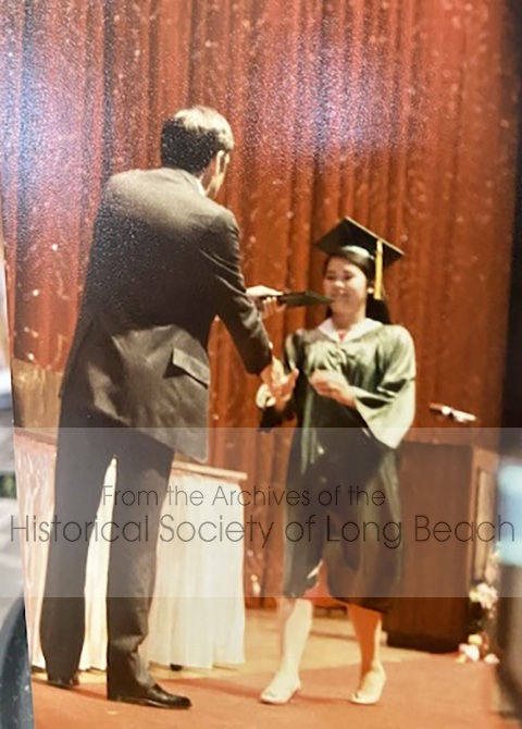 Sophy Khut’s graduation from Cleveland High School in Portland, OR 1984.